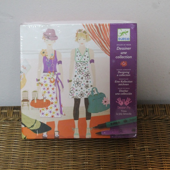 Djeco. Atelier De Mode Dessiner Une Collection. - Picture 1 of 5